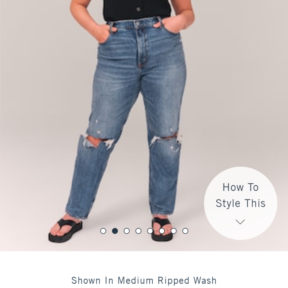 90s Ultra High Waist Abercrombie and Fitch Jeans
